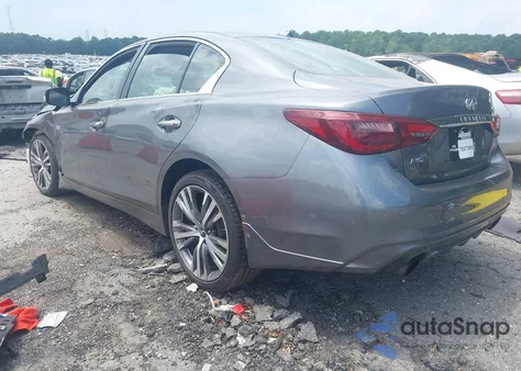 2018 Infiniti Q50 3.0T Sport из США, поврежденный, VIN JN1EV7AR3JM434410